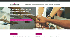 Desktop Screenshot of de.planisware.com